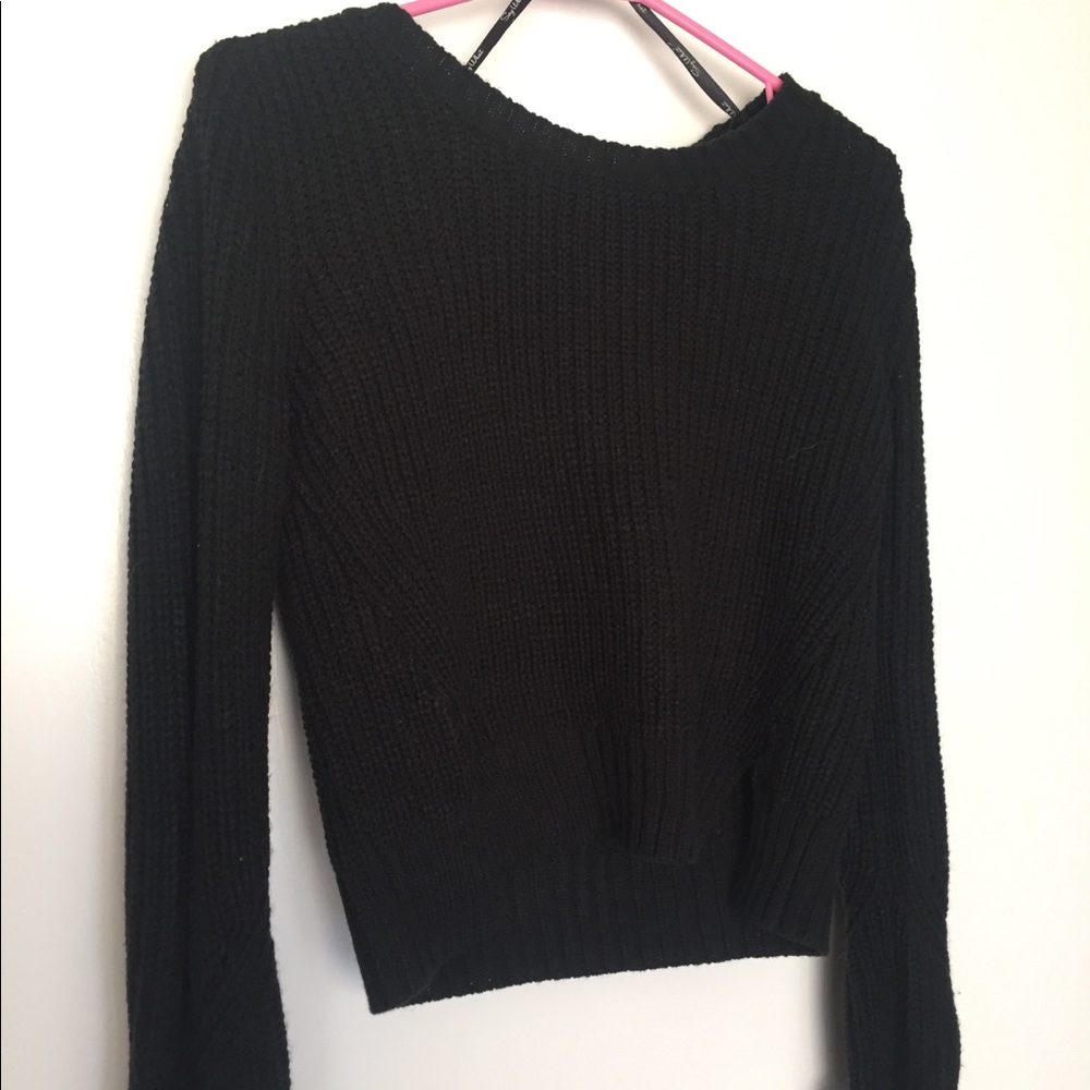 Black sweater